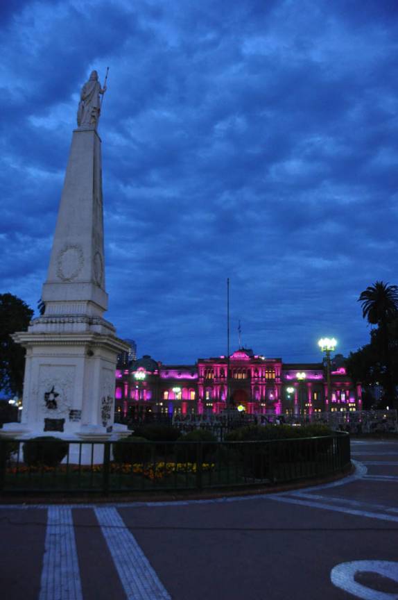 Plaza de Mayo, em Buenos Aires, capital da Argentina